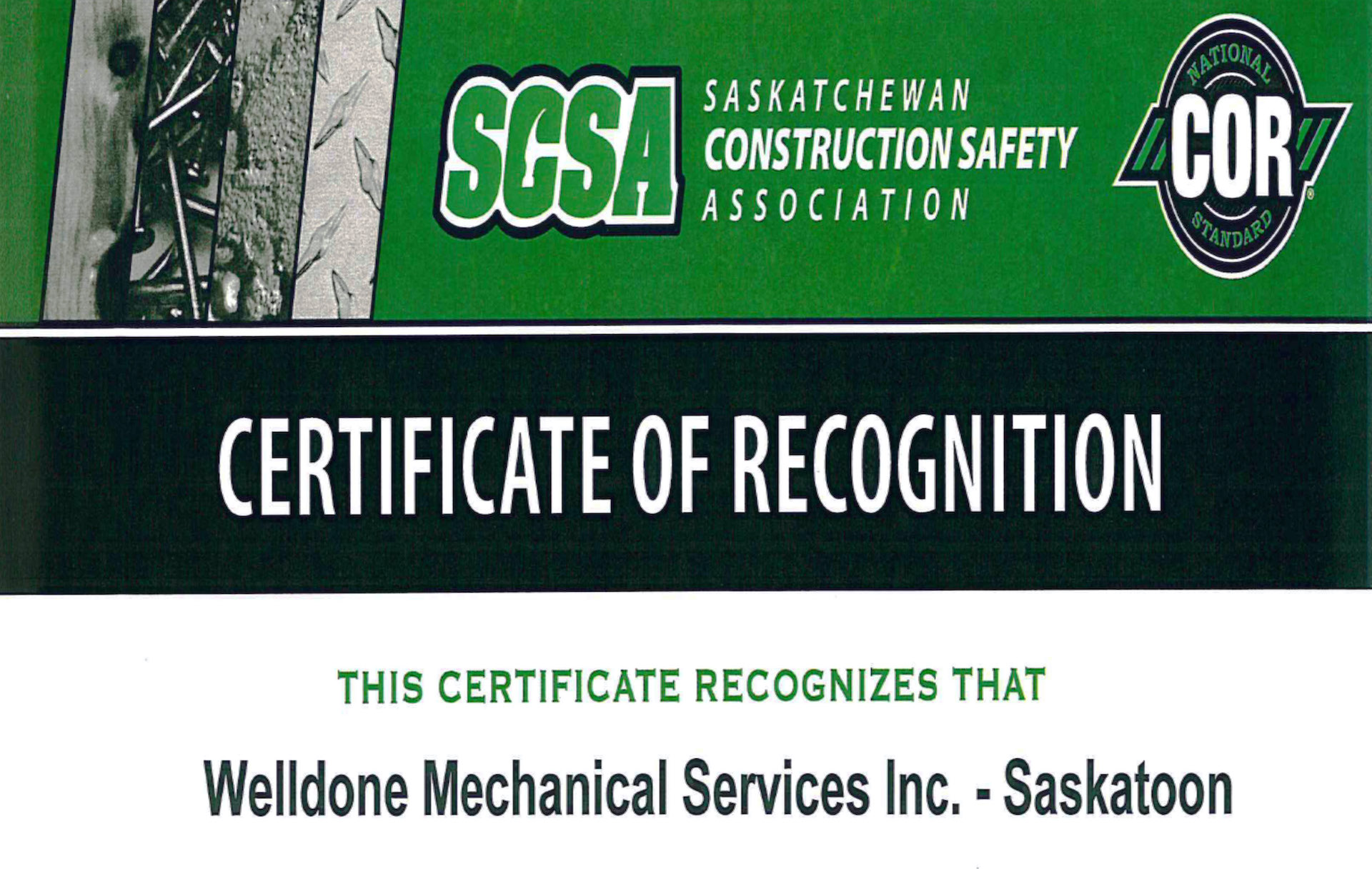 certificate-of-recognition-cor-welldone-mechanical-services